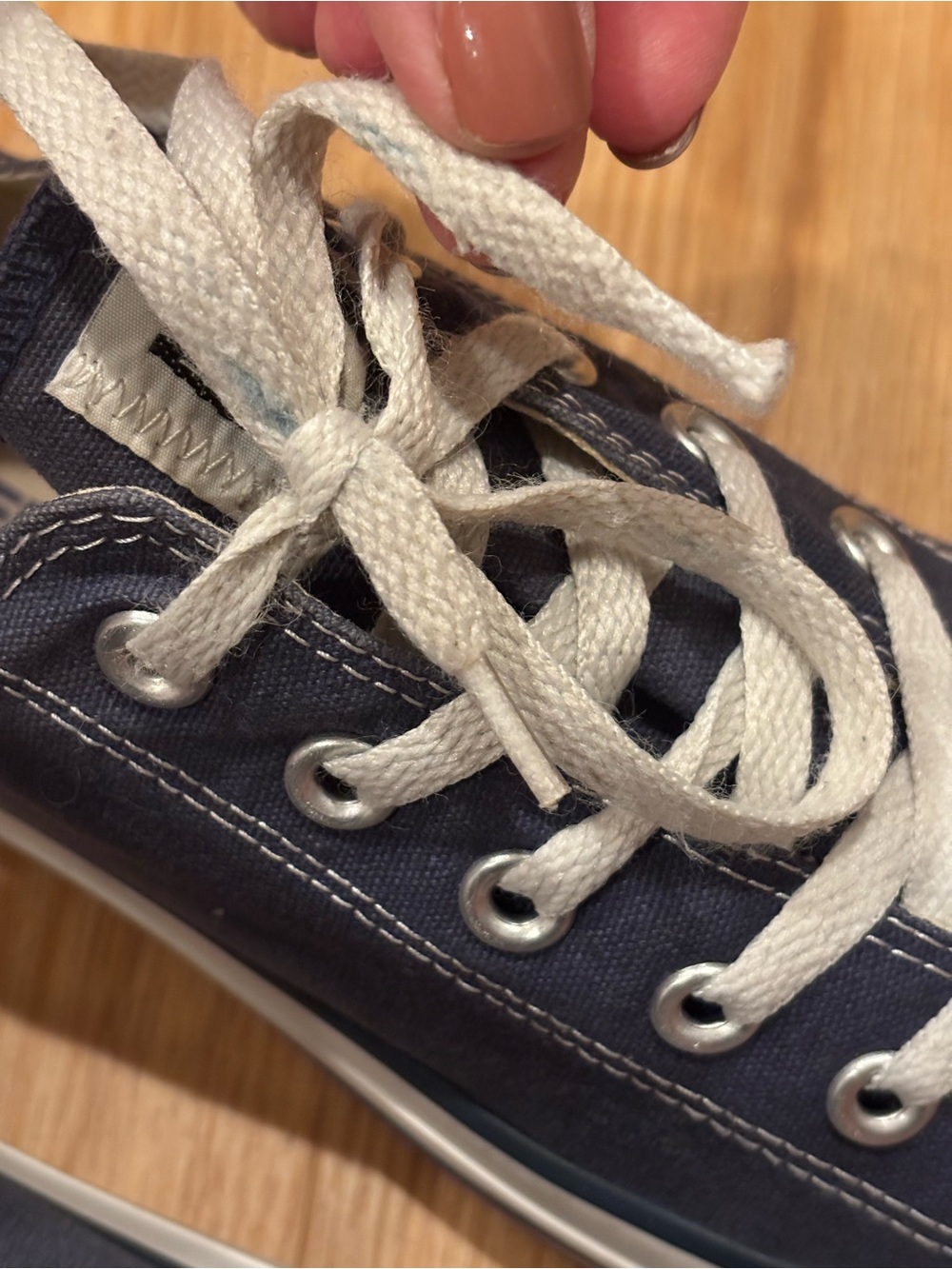 Converse Chuck Taylor All Star Low Top Sneakers Navy Unisex Mens 8 - Picture 9 of 9